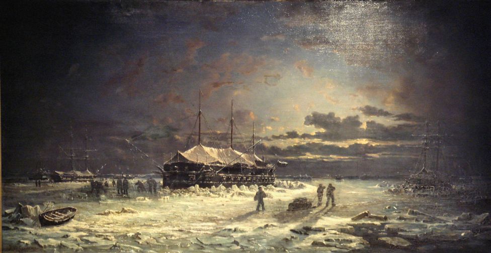 Самоходная морская бронированная батарея «Devastation» в Черном море в зиму 1855–1856 годов