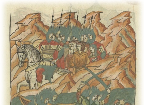 Великий князь Всеволод Юрьевич посылает войско на судах против волжских и камских болгар. Войско идет по Волге до Хамол, многих убивает, захватывает пленных, лодки, берёт много товара и возвращается.