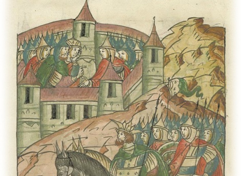 Жители Козельска решают не сдаваться пришедшему на них хану Батыю.